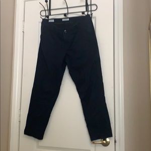 Navy blue slacks